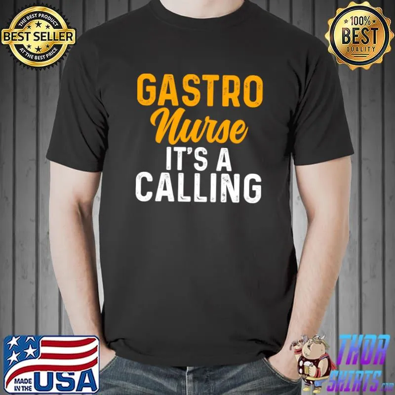 Top gastroenterology Gastro Nurse GI Nursing RN T-Shirt Unisex