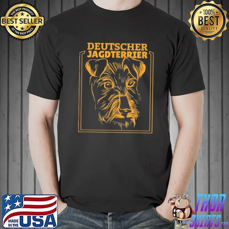 Top German Hunting Terrier Jagdgebrauchshund Hunting Dogs Shirt Unisex