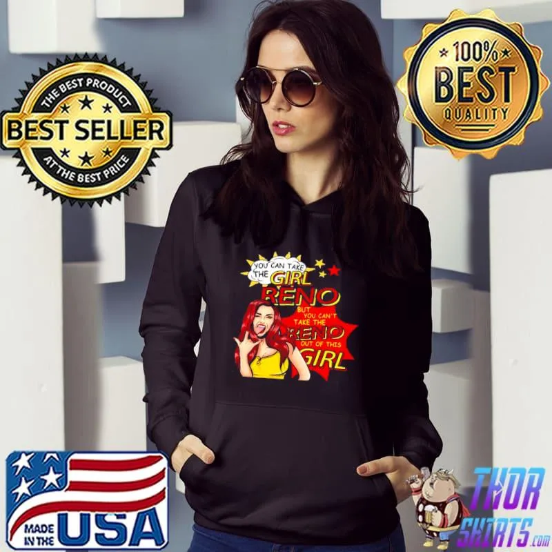 Top Girl From Reno Comic Style Reno Girl Shirt
