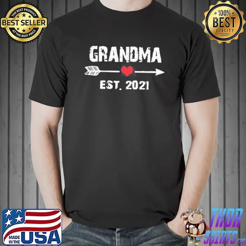 Top grandma est 2021 s Unisex