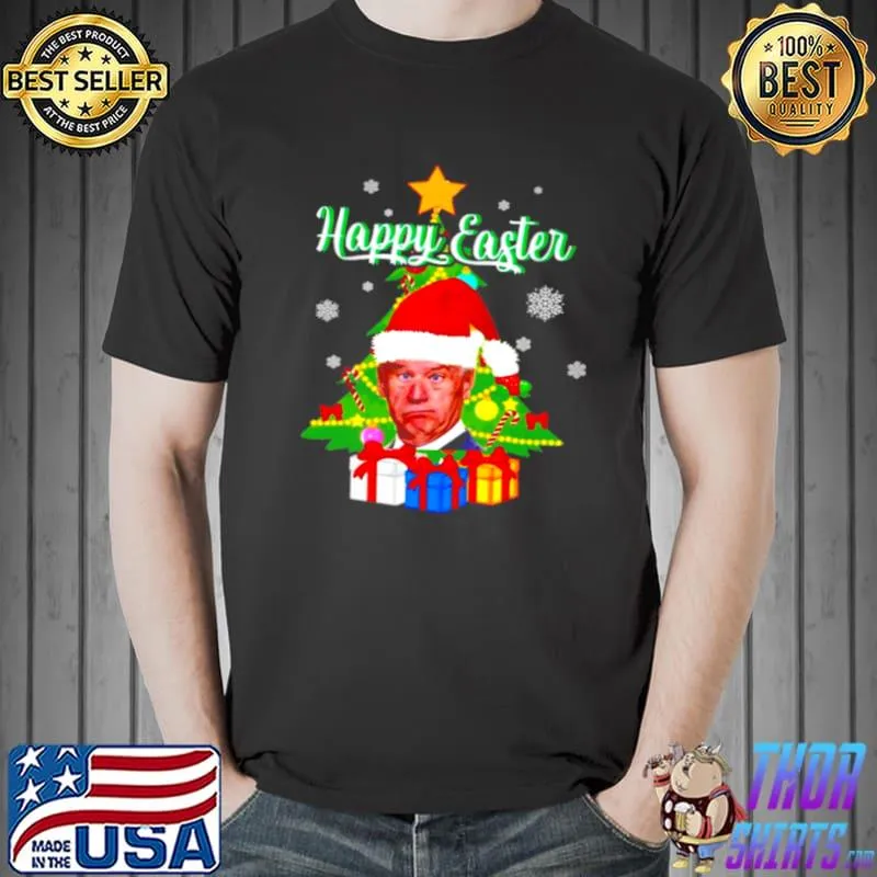 Top Joe Biden Happy Easter Chritmas Unisex