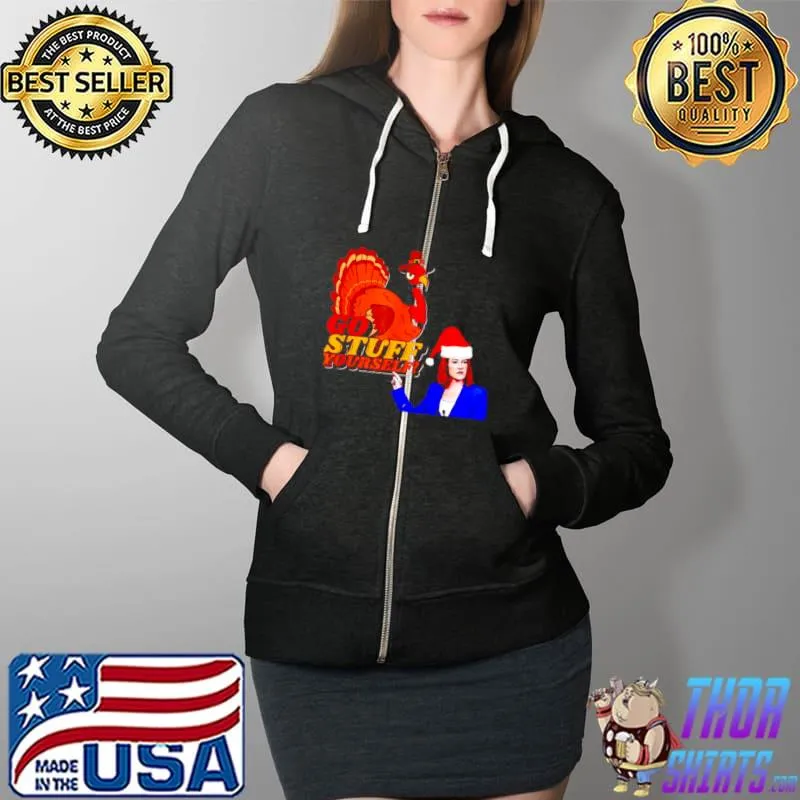 Top kamala turkey go stuff yourself Full Zip Hooded