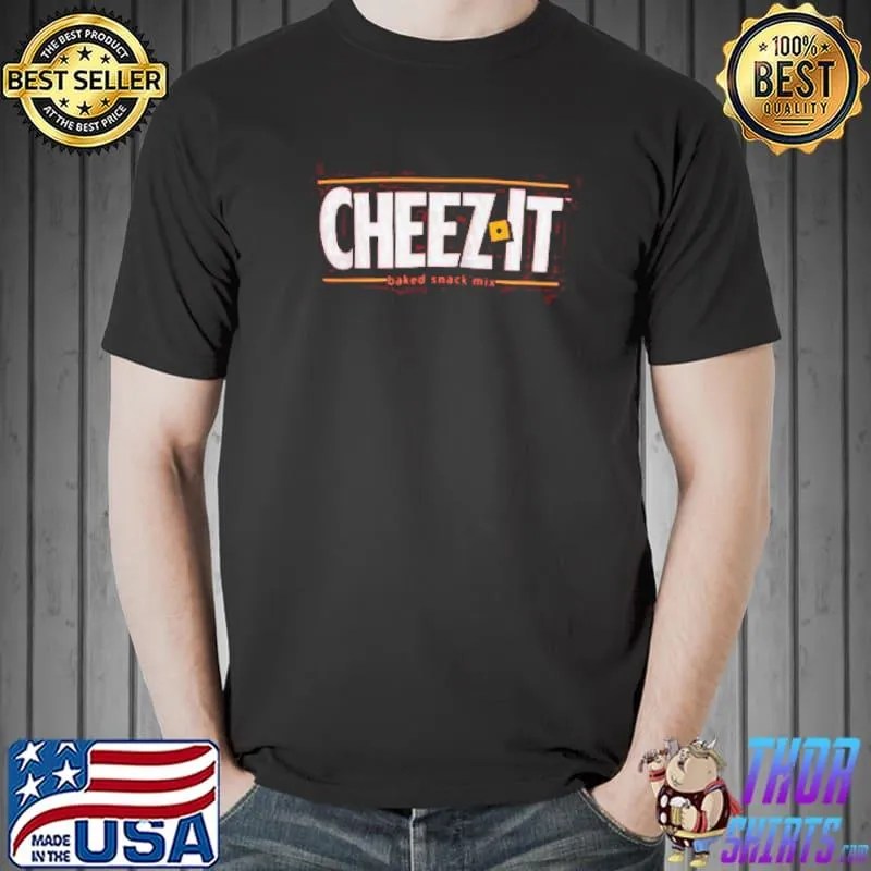 Top Kellogg's Cheez It Baked Snack Mix Shirt Unisex