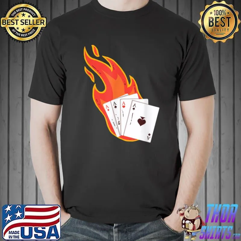 Top lucky poker Casino Gambling Apparel T-Shirt Unisex