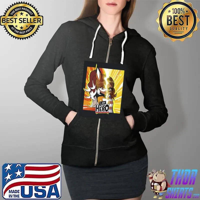 Top Miraculous Collection Rena Rouge My Own Hero T- Full Zip Hooded