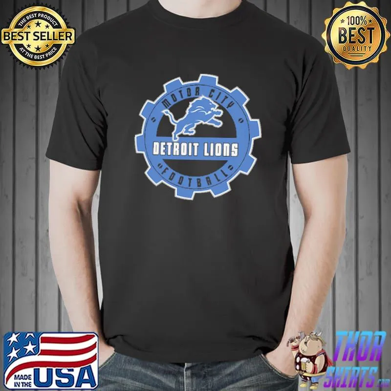 Top Motor City Detroit Lions Football Unisex