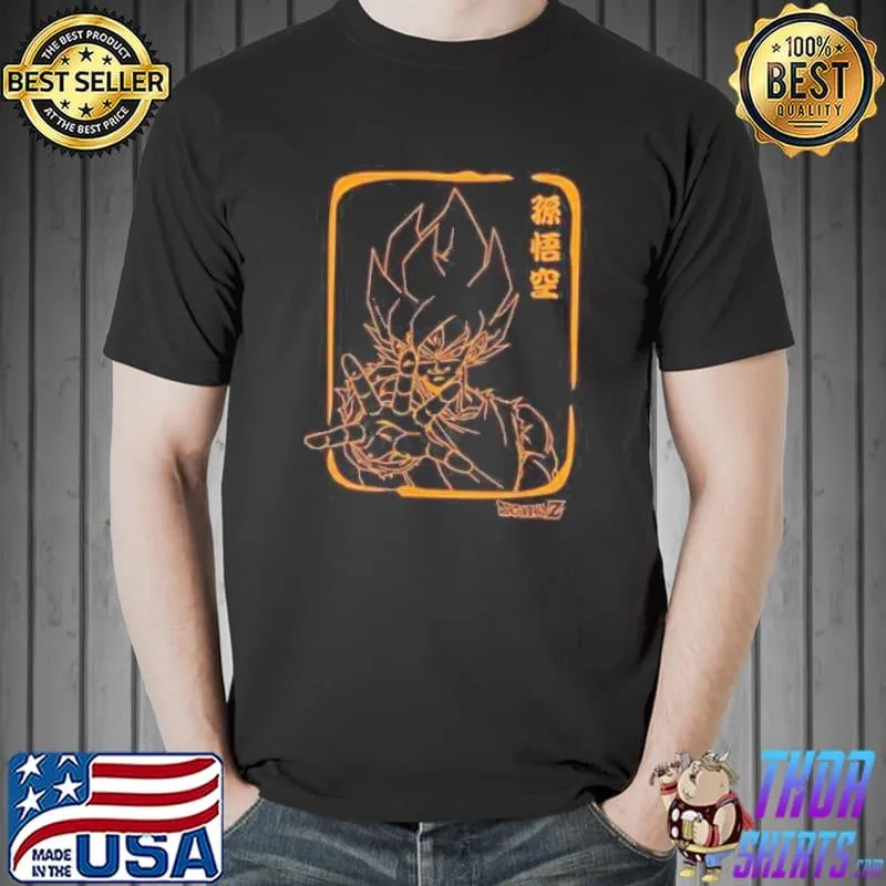 Top Official Dragon Ball Z Goku Shirt Unisex