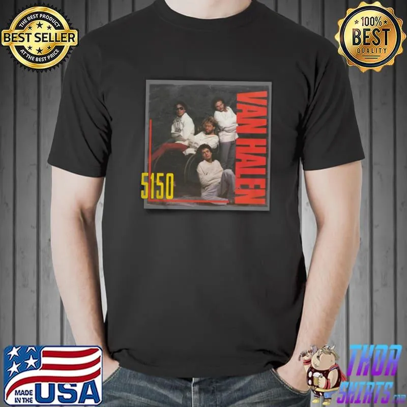 Top Official Eddie Van Halen 5150 Shirt Unisex