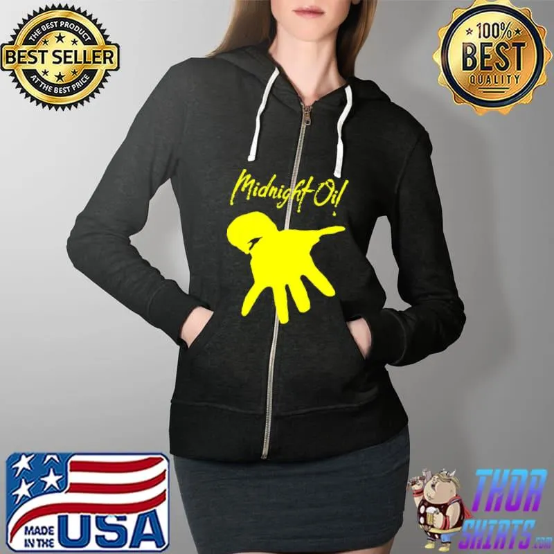 Top Oils The Rock Band Essential Arts Design Music T Full Zip Hooded