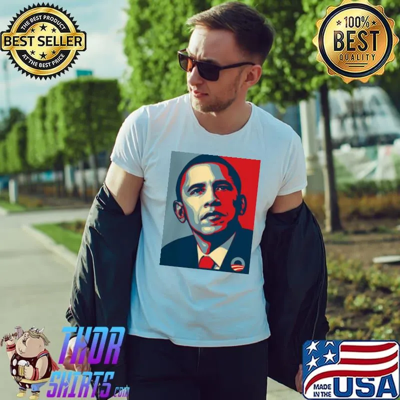 Top Original 2008 Obama Campaign OBEY Shirt Unisex