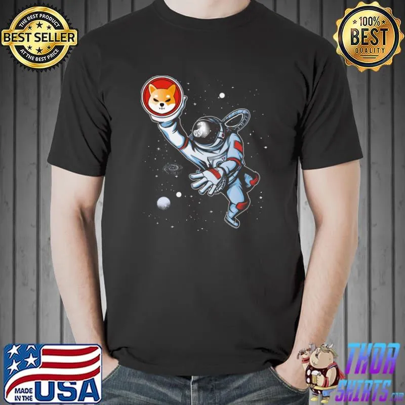Top shiba Inu Astronaut to the moon Crypto Meme Sweats Unisex