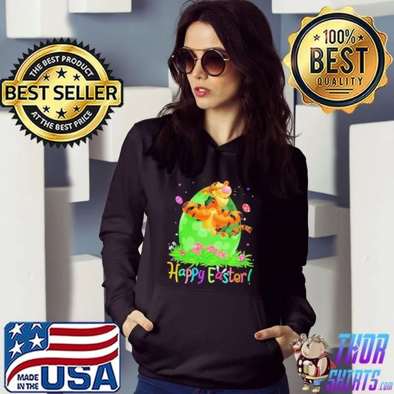 Top Tigger Easter Egg Happy Easter Shirt
