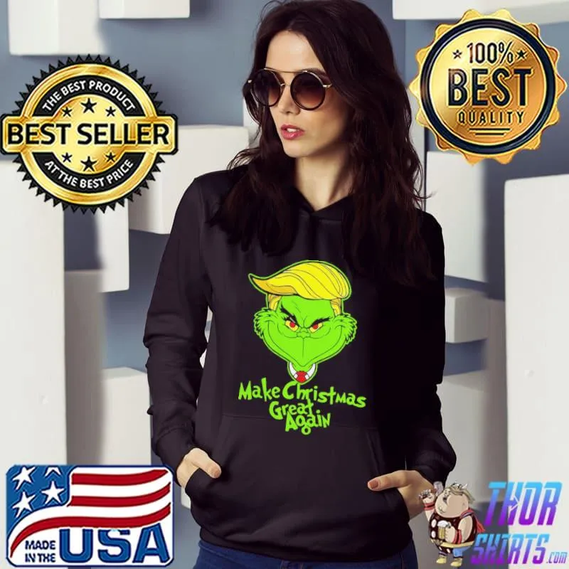 Top Trump Grinch Make Christmas Great Again Shirt
