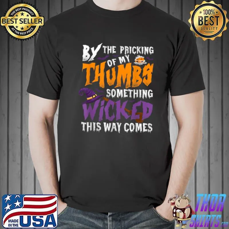 Top Witchy Somehing Wicked This Way Comes Halloween Costumes T Shirt Unisex