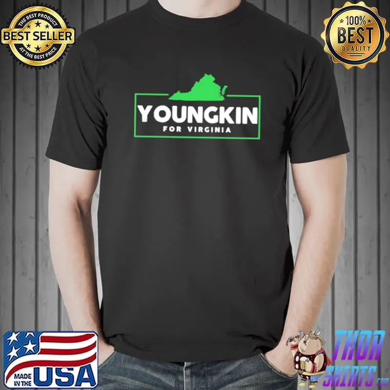 Youngkin For Virginia Governor Elections 2021 Republican Glenn Shirt Unisex