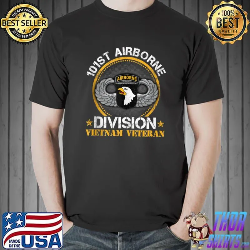 101st Airborne Division Vietnam Veteran Tshirt, Veterans Day T-shirt