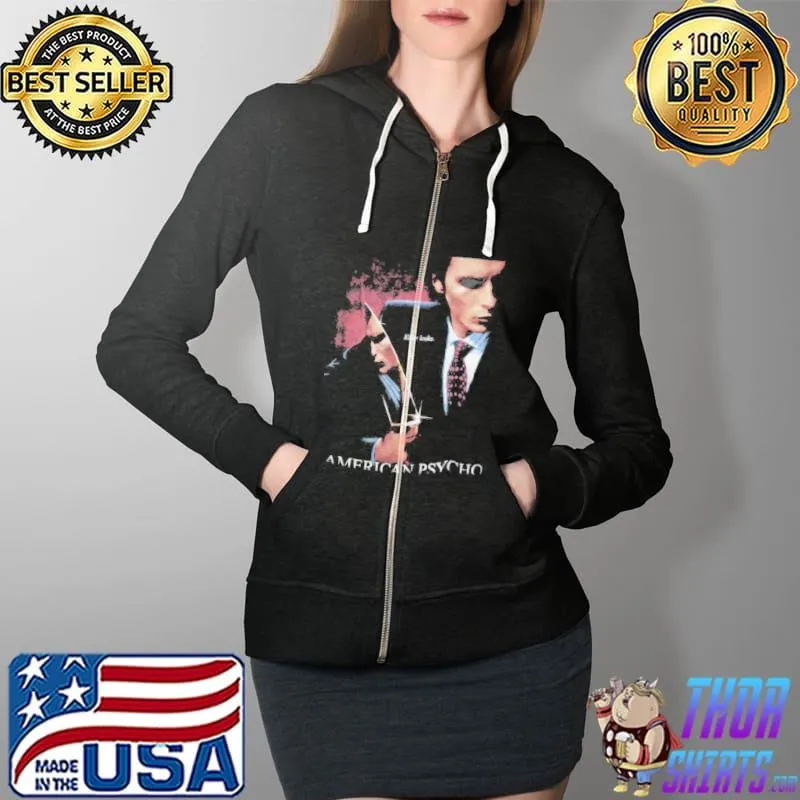American Psycho Patrick Bateman Shirt Full Zip Hooded