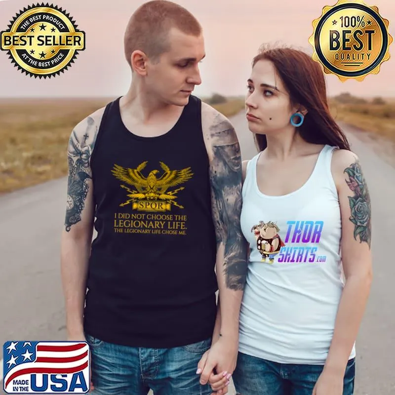 Ancient Roman Eagle Standard - Legionary Life - SPQR Rome T- Tank Top