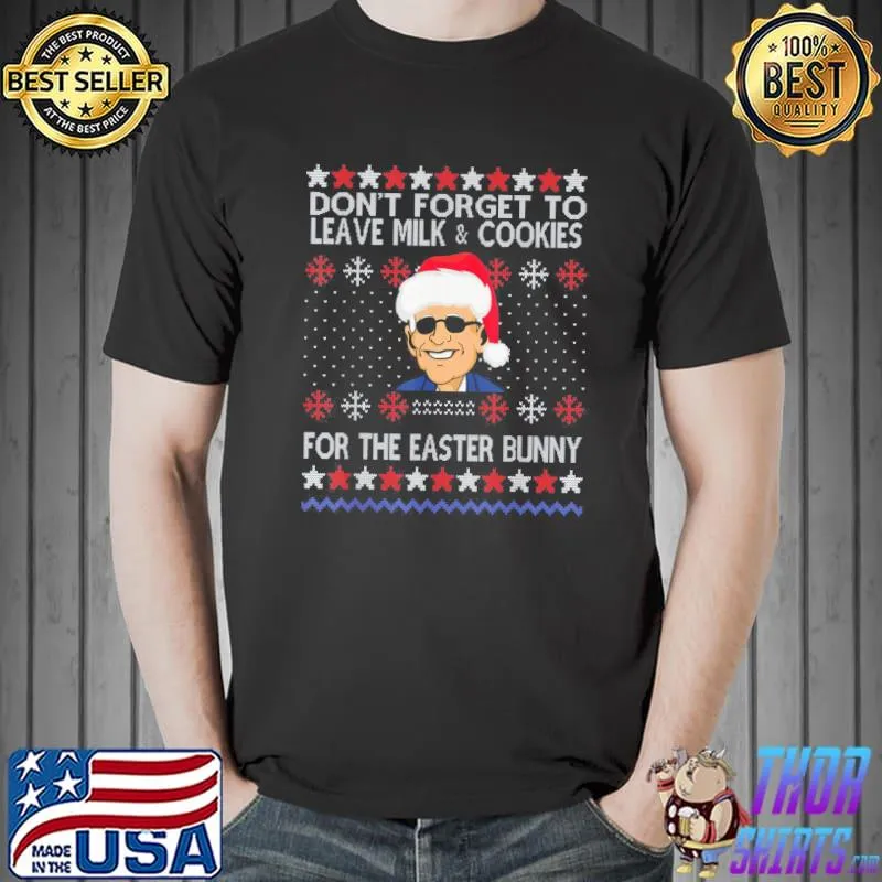 Anti Biden Ugly Christmas Sweater T-Shirt Unisex