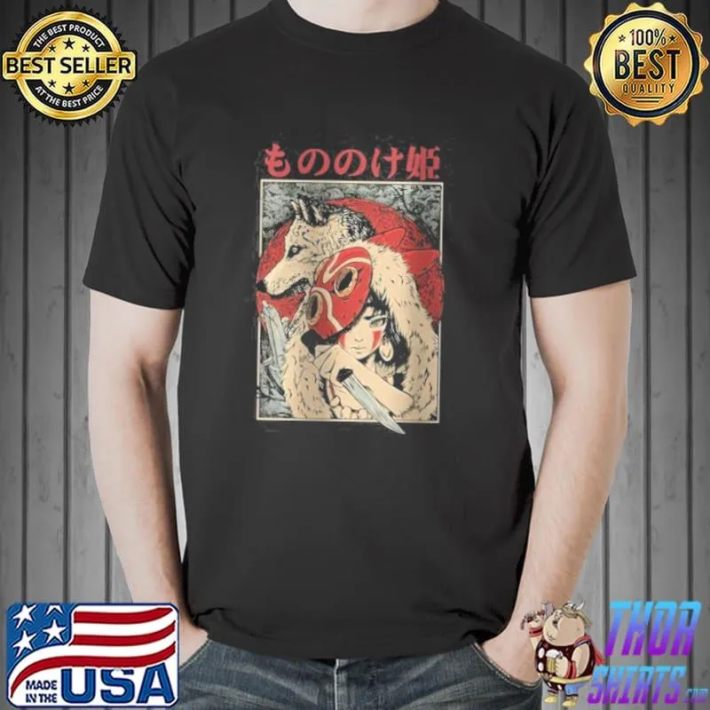 Awesome Anime Princess Mononoke Shirt Unisex