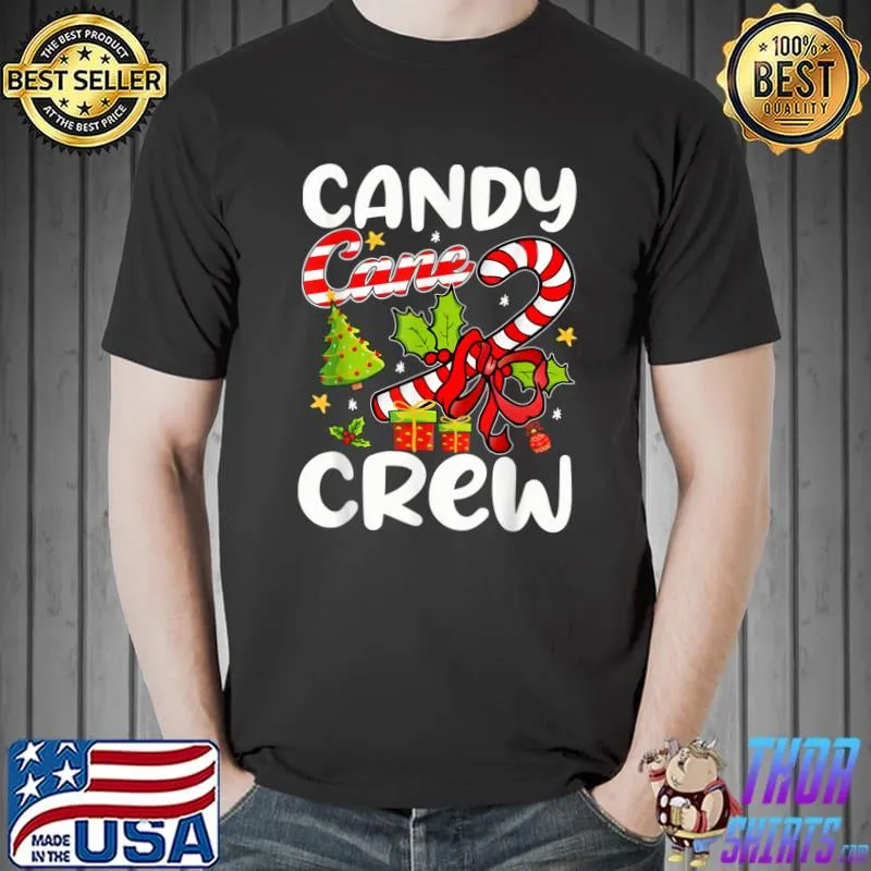 Awesome Candy Cane Cutie Funny Christmas Boys Girls Kids Xmas Pajama T-shirt
