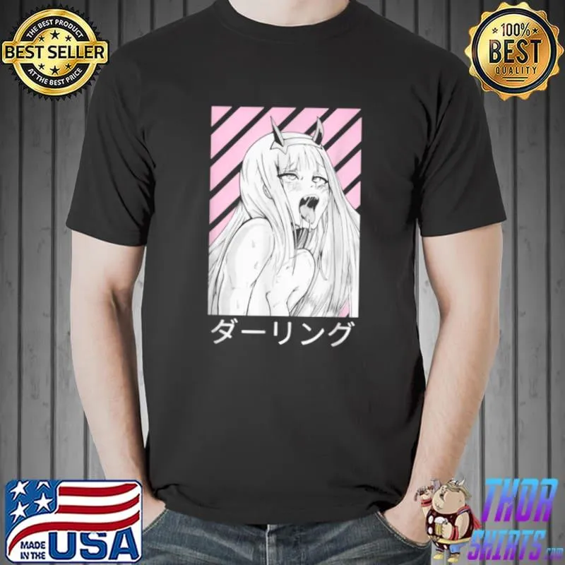 Awesome Darling Anime Waifu Manga Japanese for Men Women T Shirt Unisex