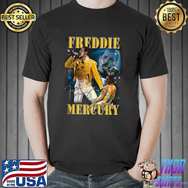 Awesome Freddie Mercury Homage Shirt Unisex