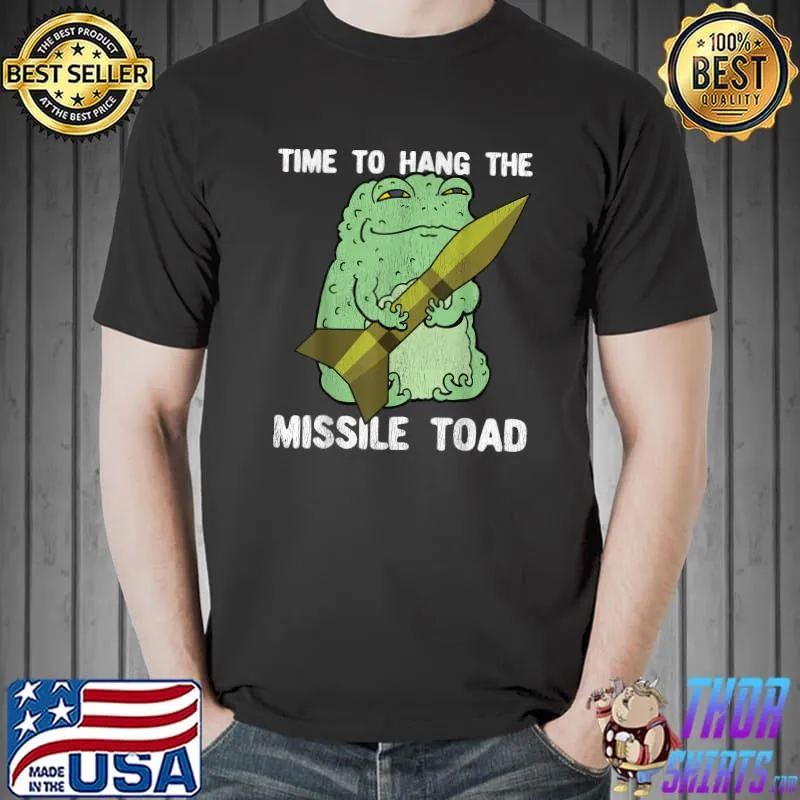 Awesome Funny Christmas Pun Festive Mistletoe Frog Toad Distressed T-Shirt Unisex
