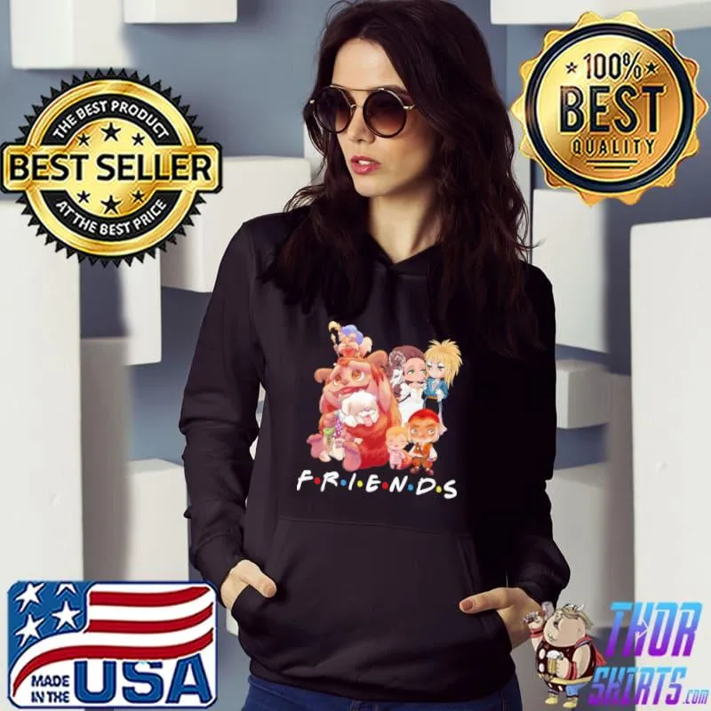 Awesome Labyrinth Characters Friends Chibi Shirt