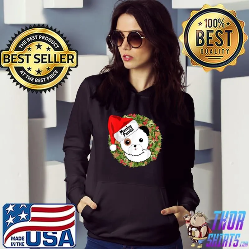 Awesome Manky Panda Christmas fun T-Shirt Hoodie