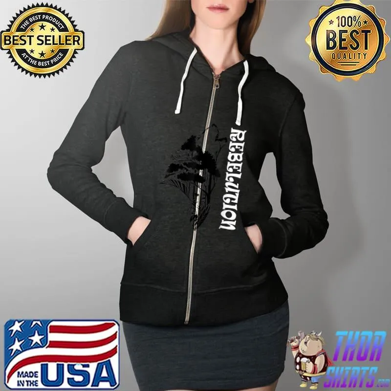 Awesome Rebelution Courage To Grow T-Shirt Full Zip Hooded