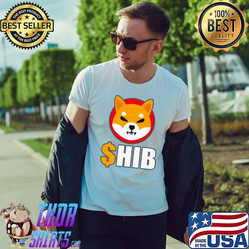 Awesome Shiba Inu logo crypto token to the moon T- Unisex