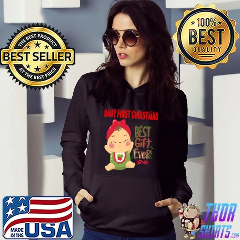 Baby First Christmas, Baby Christmas, Baby Christmas Outfit T-Shirt