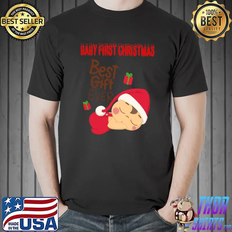 Baby First Christmas, Baby Christmas, Baby Christmas T-Shirt Unisex