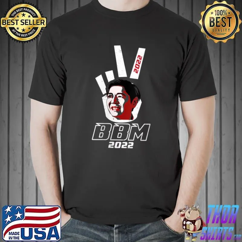 BBM 2022 All Bong Bong Marcos Peace my President Red T- Unisex
