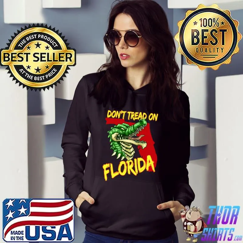 Best Don't Tread on Florida Red State and Gator T-Shirt