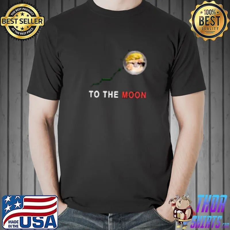 Best $GME Gamestop To The MOON Graphic T-Shirt