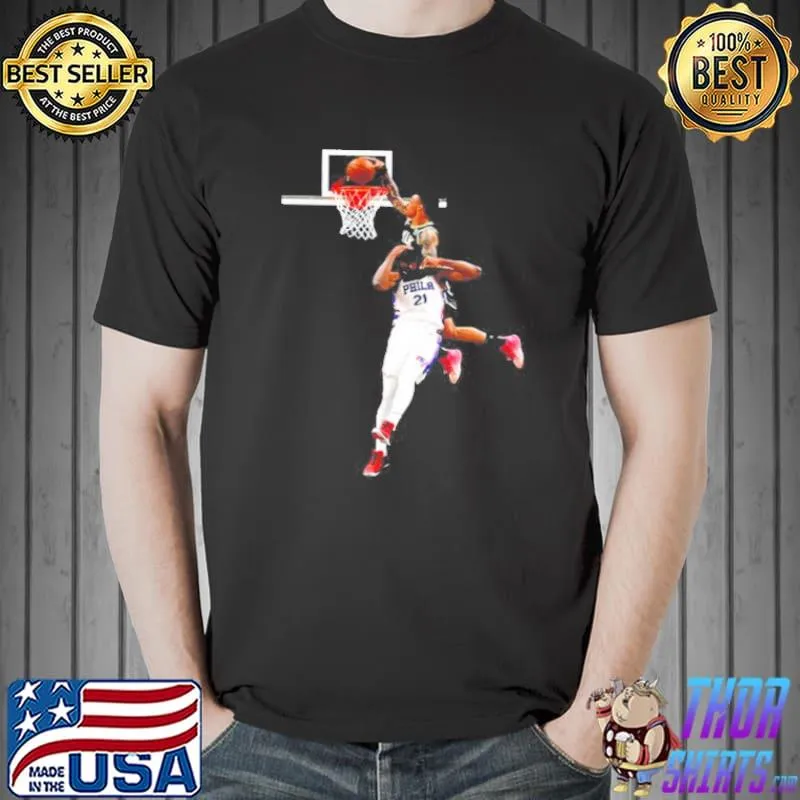 Best John collins embiid basketball shirt