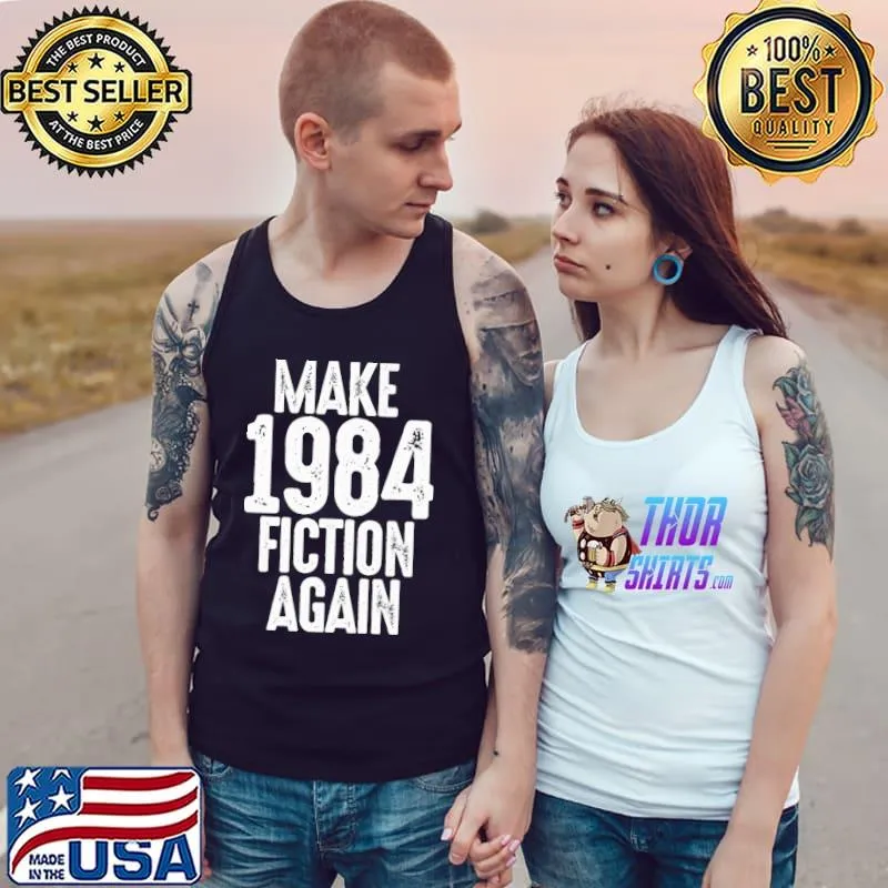Best Make 1984 Fiction Again Tank Top