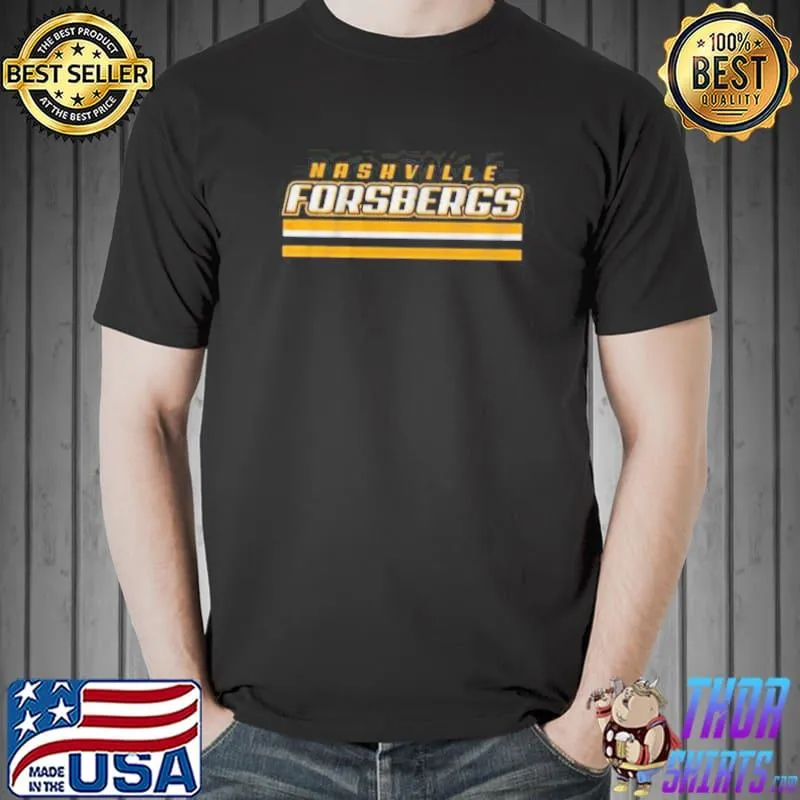 Best Nashville Forsbergs Logo Vintage Shirt