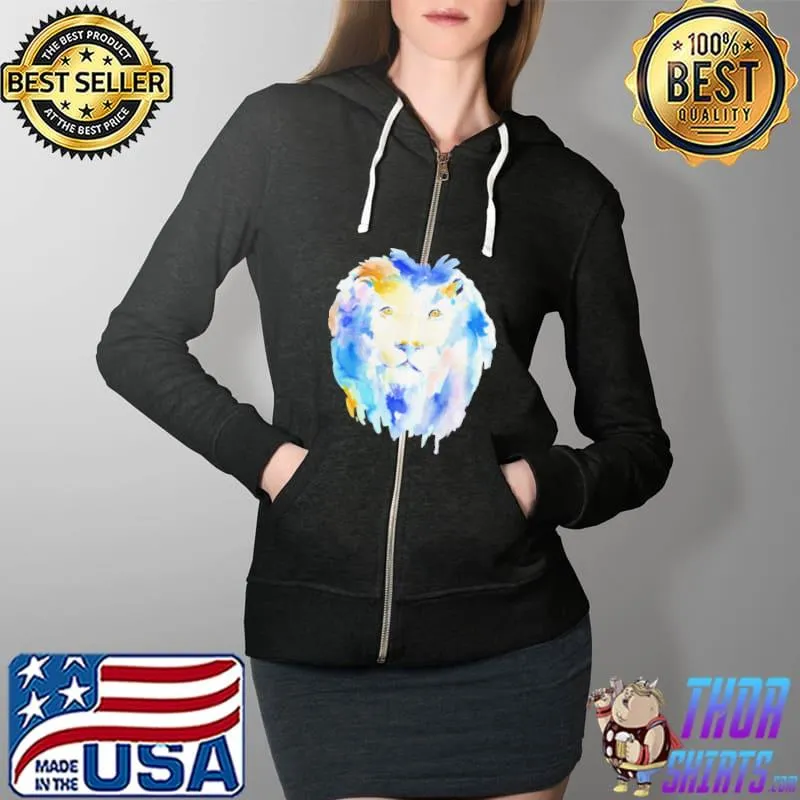 Best Original Lion Be Brave Shirt Full Zip Hooded