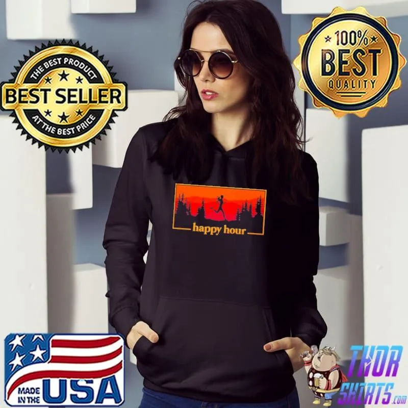 Best Running happy hour Hoodie