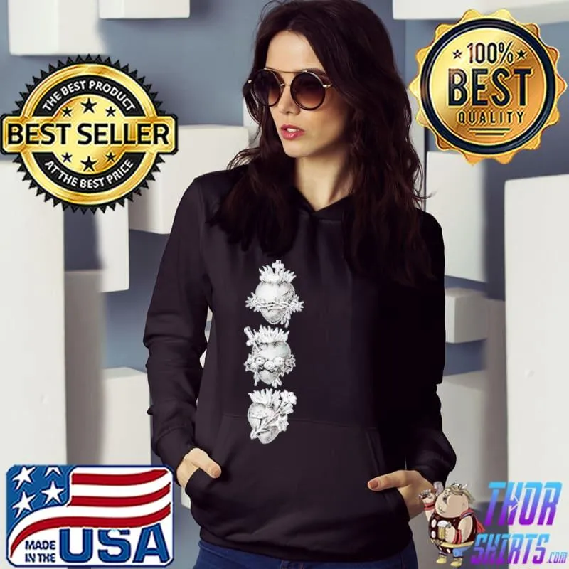 Best Sacred hearts Hoodie