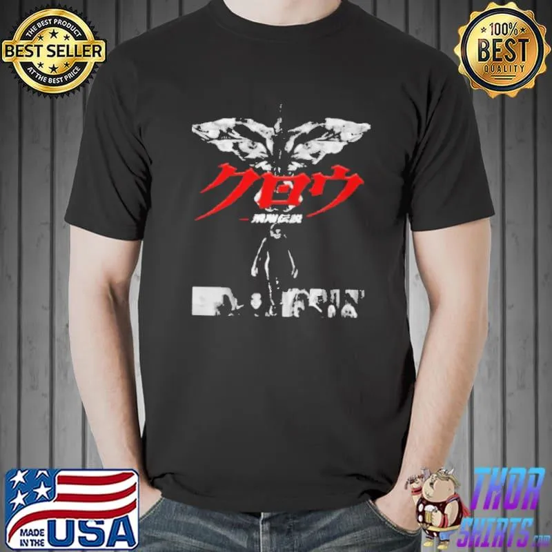 Best The crow lovers japanese poster Unisex