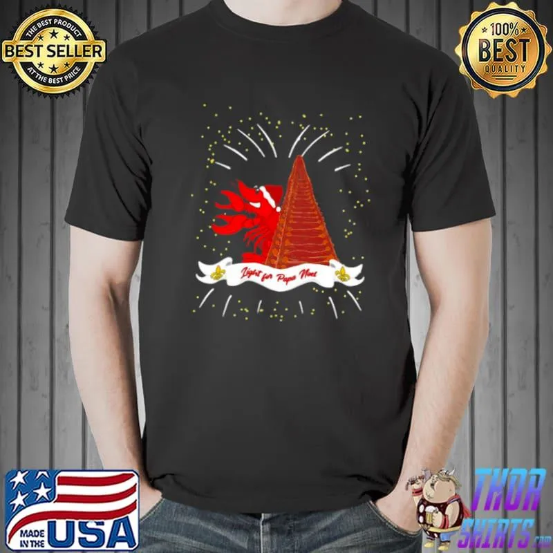 Cajun Lobster Christmas Bonfires On The Levee Sweater Shirt Unisex
