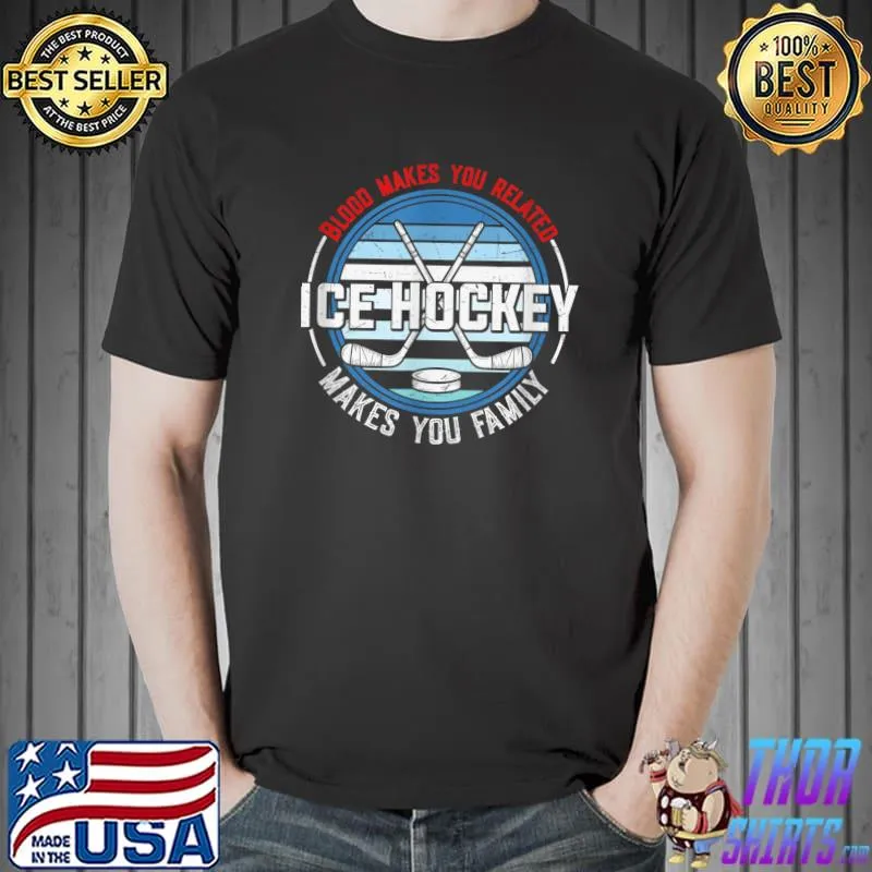 Cool Ice Hockey Player Art For Men Women Ice Hockey Lover T- Unisex