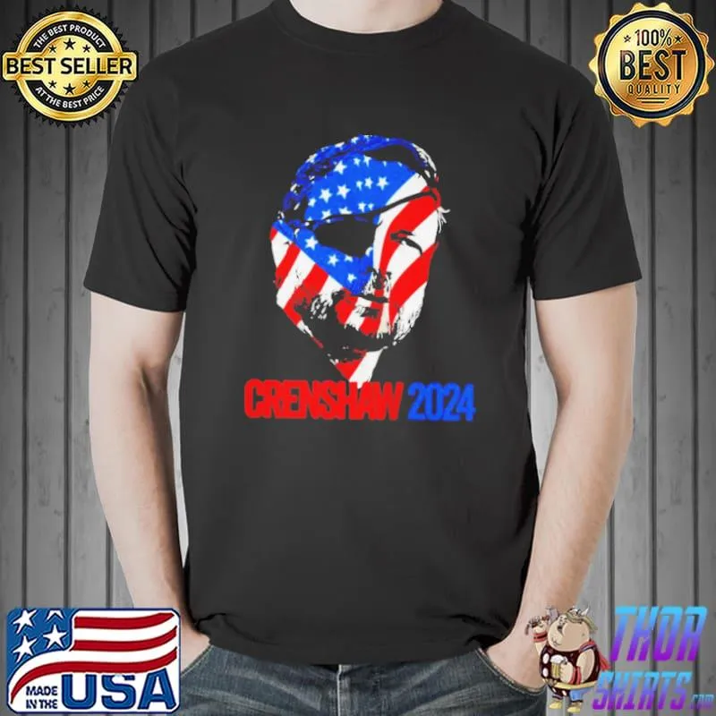 Dan crenshaw 2024 America flag shirt
