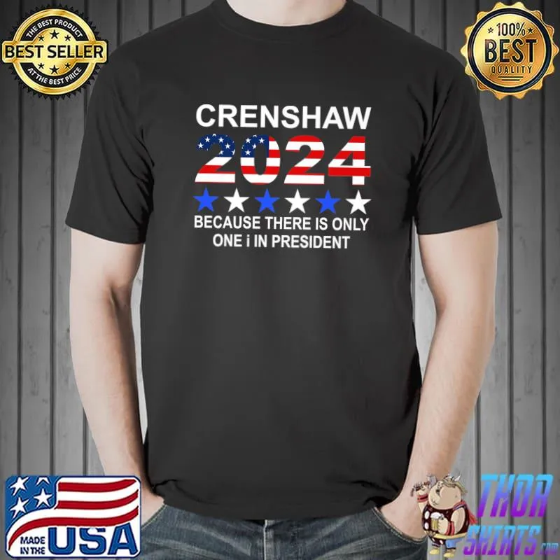 Dan Crenshaw 2024 Presidential Election July 4th Republican Premium T-Shirt Unisex