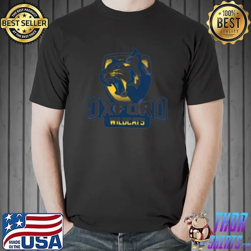 detroit Lions Oxford Wildcats High School Shirt