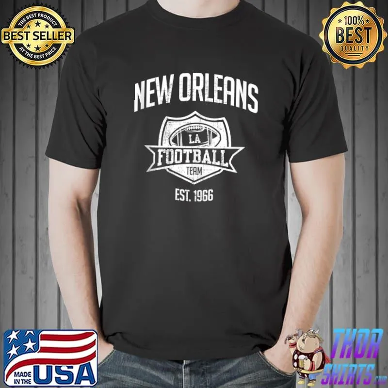 Distressed Saint Retro Look Party Sunday Football Fan T-Shirt Unisex